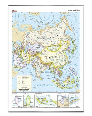 Mapa político de Asia