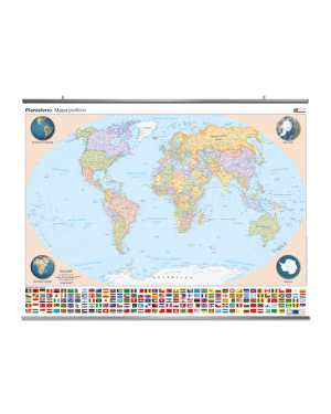 Mapamundi o planisferio político